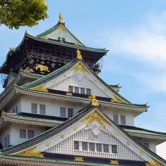 castello di osaka giappone cinque