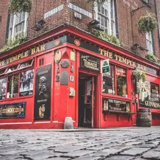 facciata temple bar dublino
