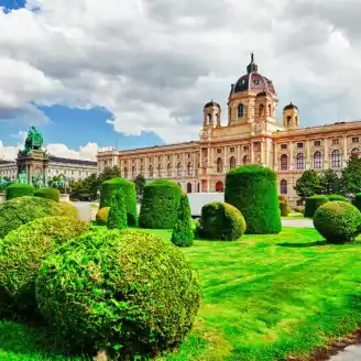 Maria Theresa Square Arts History Museum Kunsthistorisches Museum Vienna Austria 2