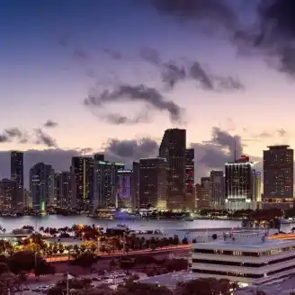 miami florida tramonto skyline 5 1