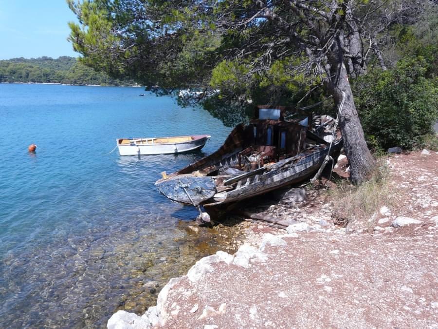 barchetta isola di mljet
