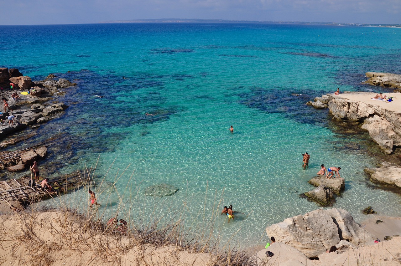 calo des mort formentera laguna 1