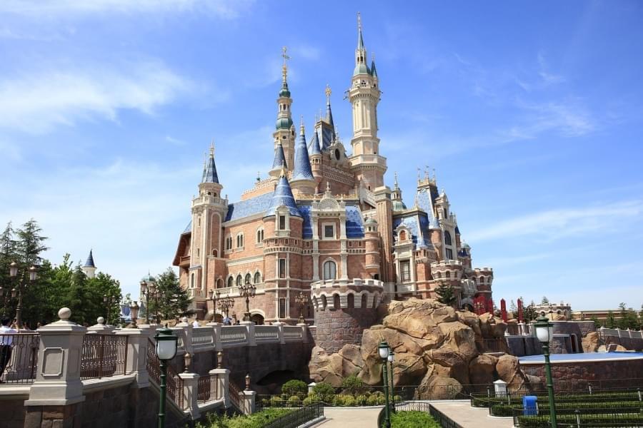 castello disney shanghai disneyland