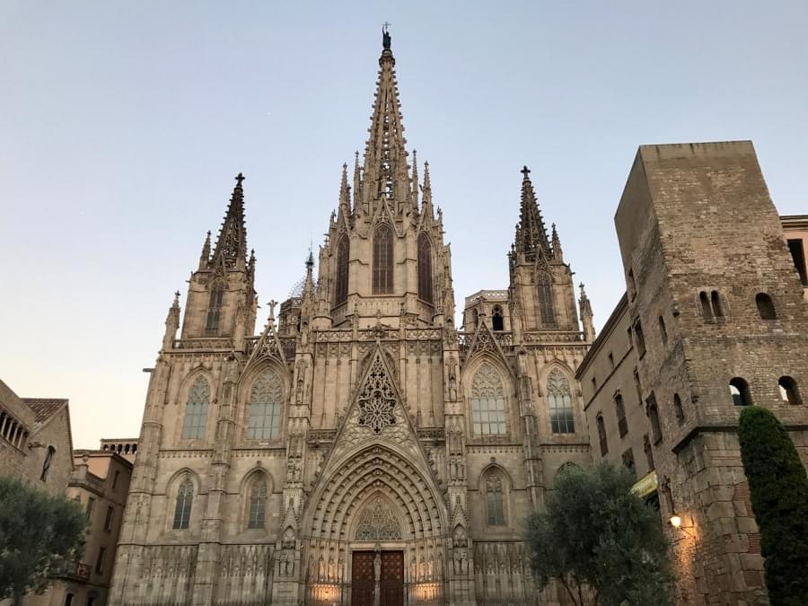 cattedrale barcellona spagna