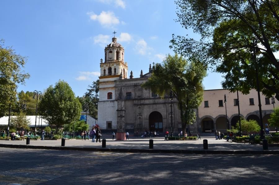 chiesa coyoacan citt del messico