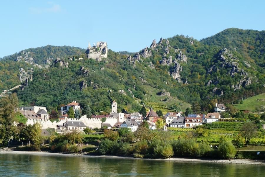 durnstein sul danubio nella valle del wachau