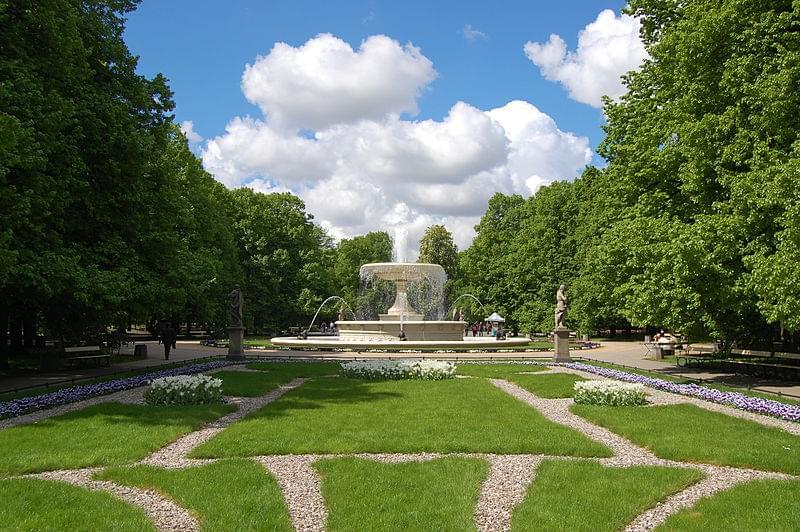 giardini sassoni la saski fontanna