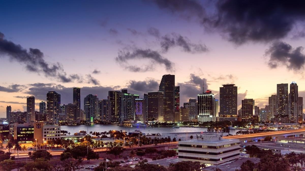 miami florida tramonto skyline 5 1