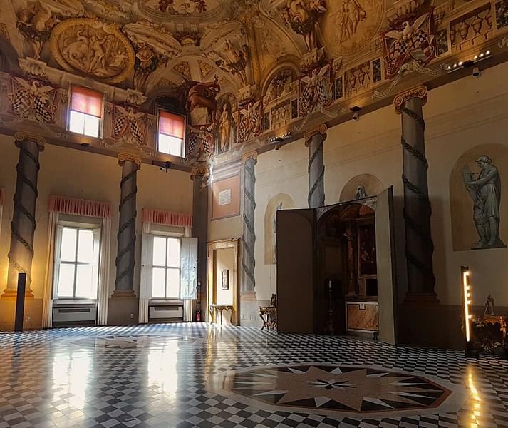 palazzo pepoli campogrande salone