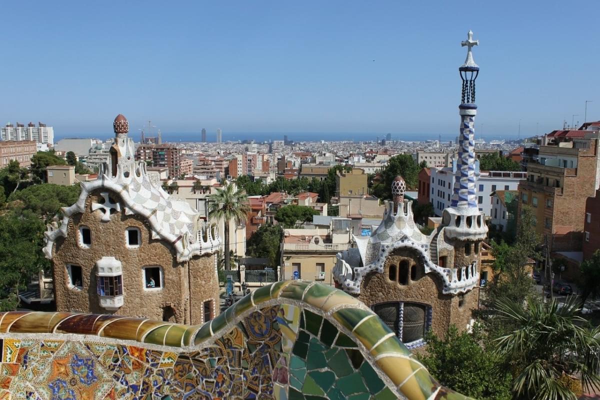parc guell gauda barcellona spagna