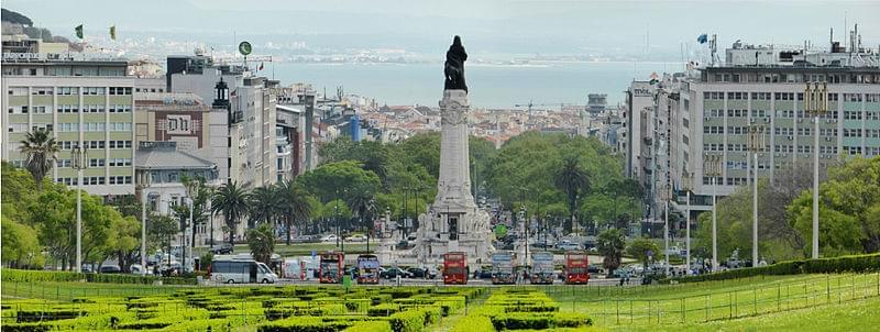 piazza marques de pombal lisbona
