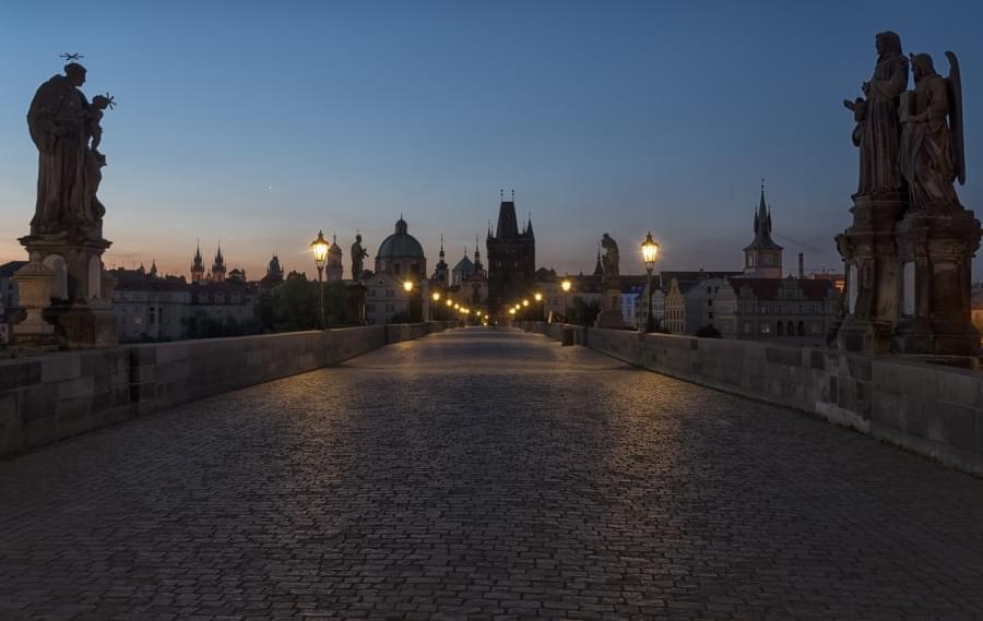 praga foto da ponte carlo