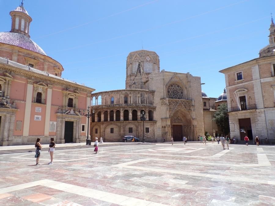 spagna valenza piazza cattedrale 1