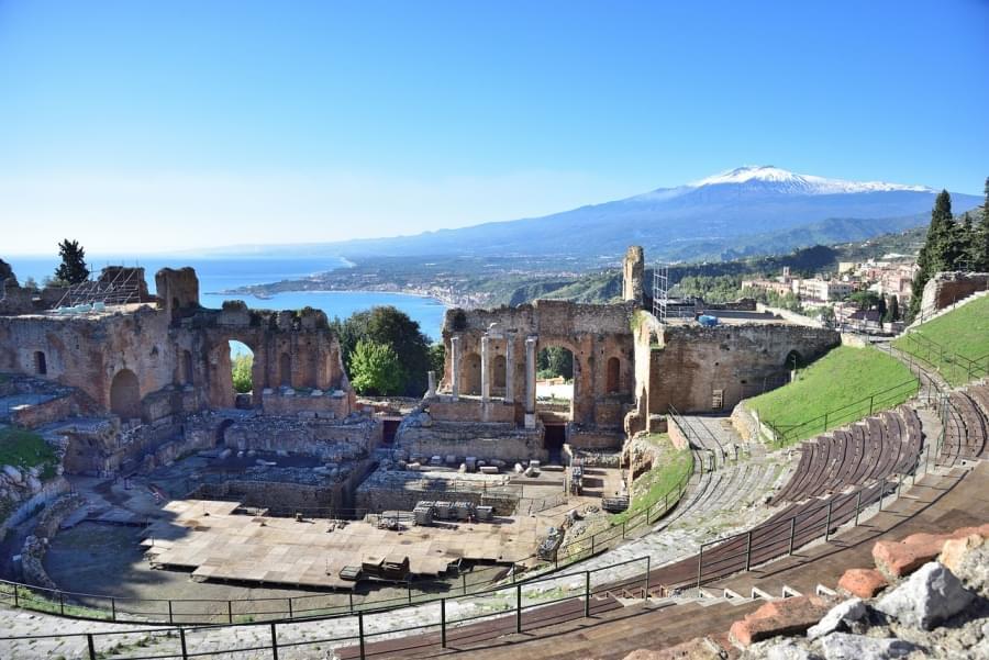 taormina teatro vista