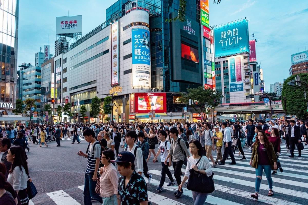 tokyo shibuya crossing
