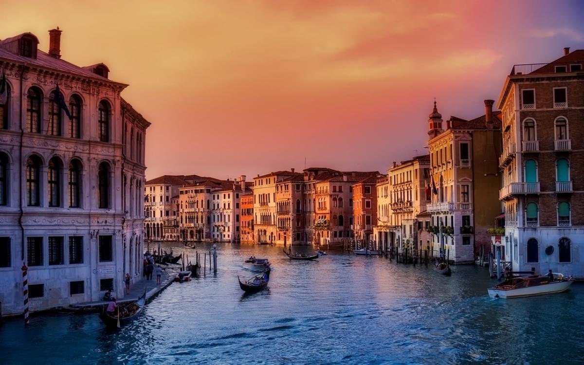 venezia italia barche citta urbano